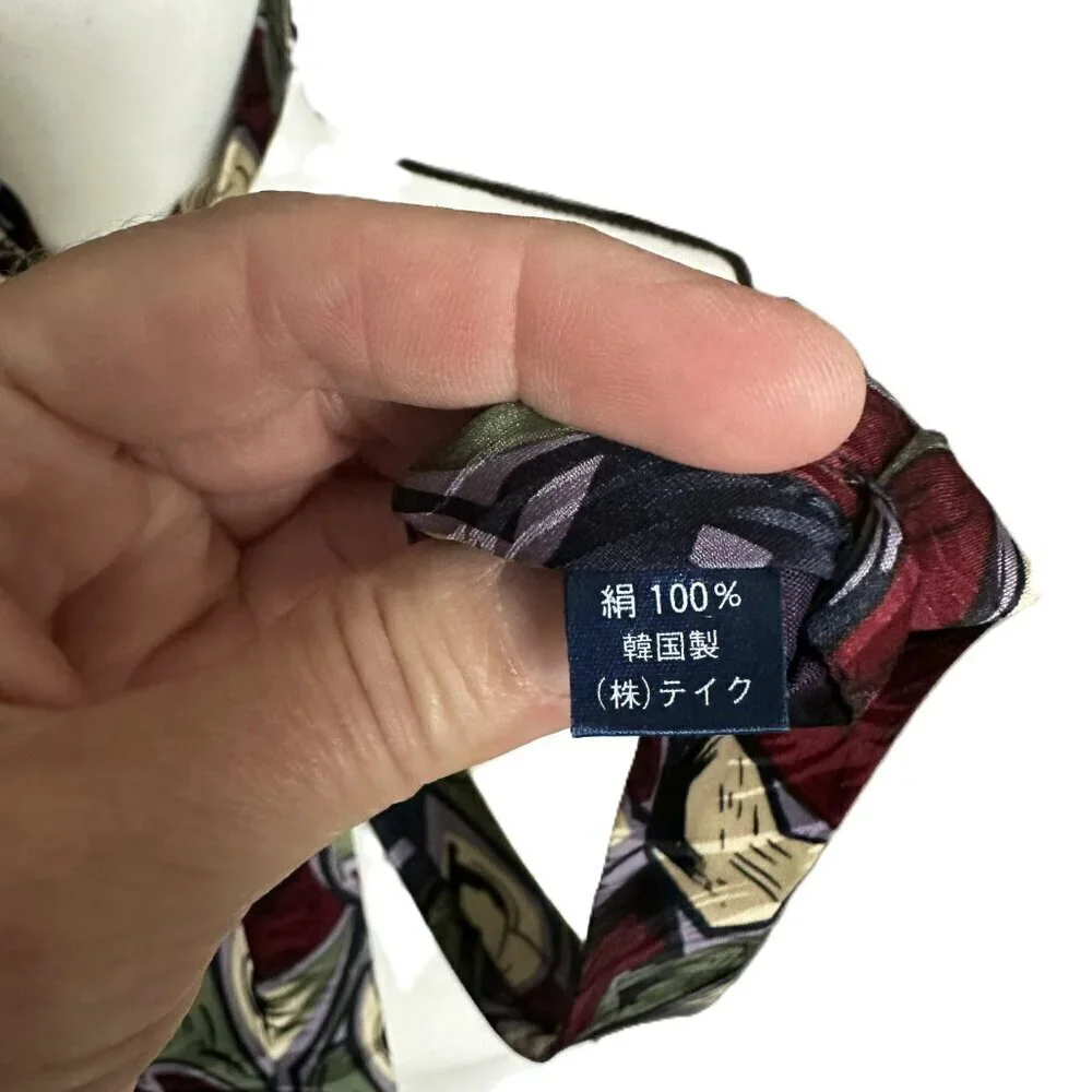 Men's Imperial 100% Silk Multicolored Tie From The International Collection